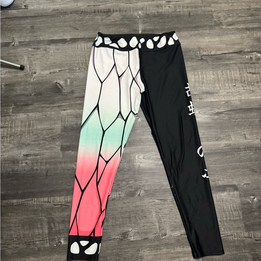 Demon slayer shinobu workout leggings fandomaniax